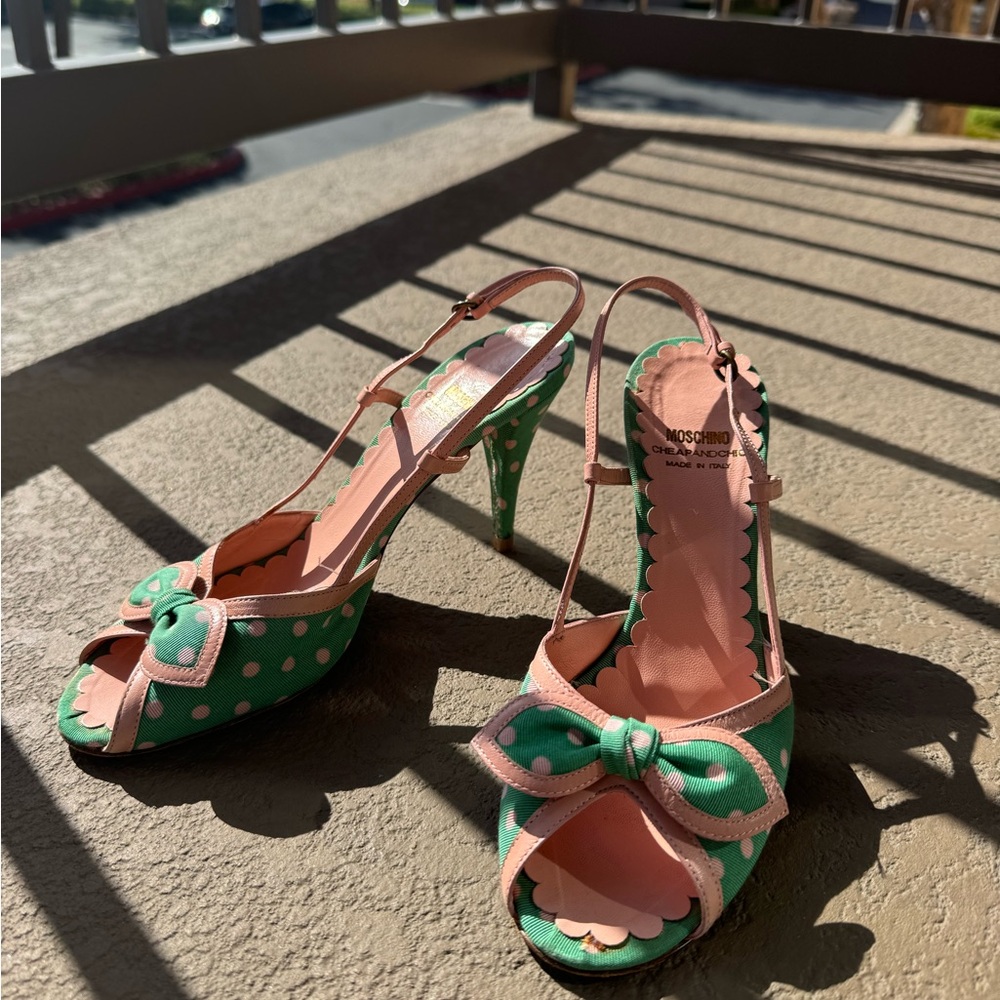 Moschino Kitten Heels